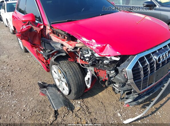 WA1DECF30P1068528 2023 AUDI Q3 Red Front view