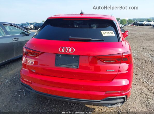 WA1DECF30P1068528 2023 AUDI Q3 Red 