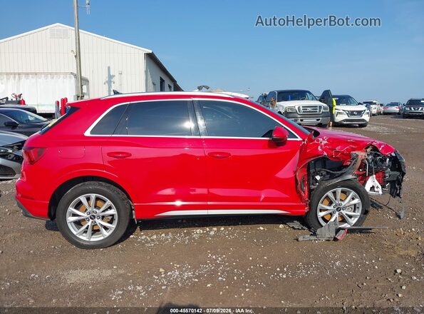 WA1DECF30P1068528 2023 AUDI Q3 Red 360 interior view