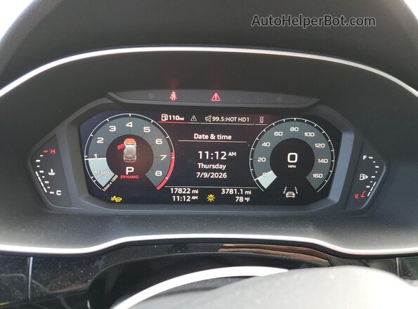 WA1DECF30S1048000 2025 AUDI Q3 Black 