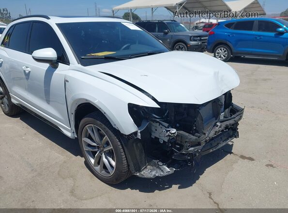 WA1DECF30S1099495 2025 AUDI Q3 White Դիմացի տեսք
