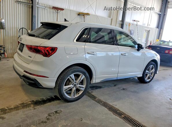 WA1DECF31M1040636 2021 AUDI Q3 White უკანა მარჯვენა