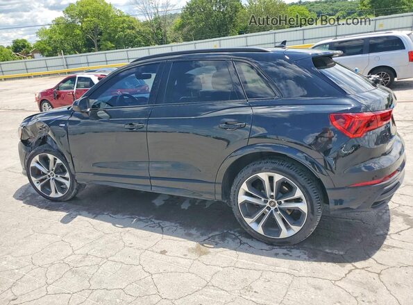 WA1DECF31M1156127 2021 AUDI Q3 Black Задня ліва чверть