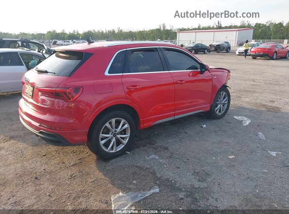 WA1DECF31N1023840 2022 AUDI Q3 Red Հետևի աջ