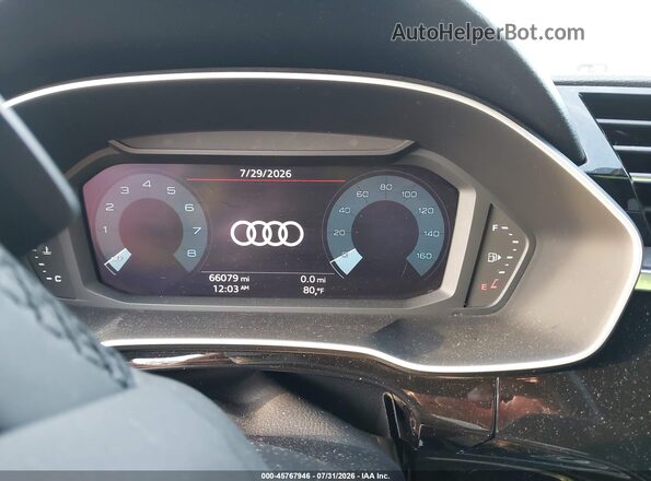 WA1DECF31N1023840 2022 AUDI Q3 Red Հետևի նստատեղերի տեսք