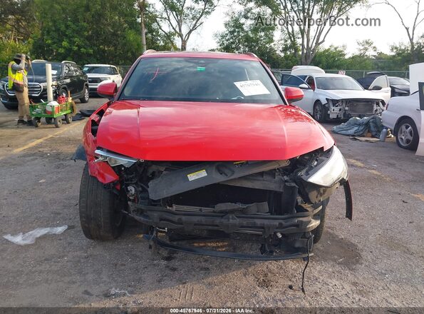 WA1DECF31N1023840 2022 AUDI Q3 Red Սարքավորումների վահանակի տեսք
