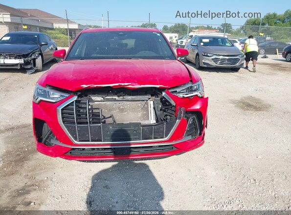 WA1DECF31P1093535 2023 AUDI Q3 Red Вид спереду