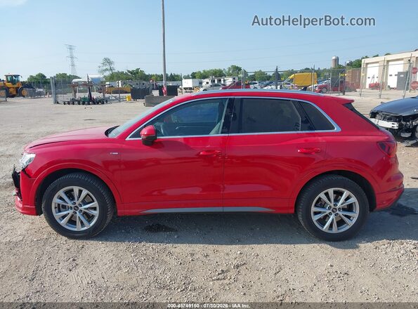 WA1DECF31P1093535 2023 AUDI Q3 Red Панорамний вид салону 360°