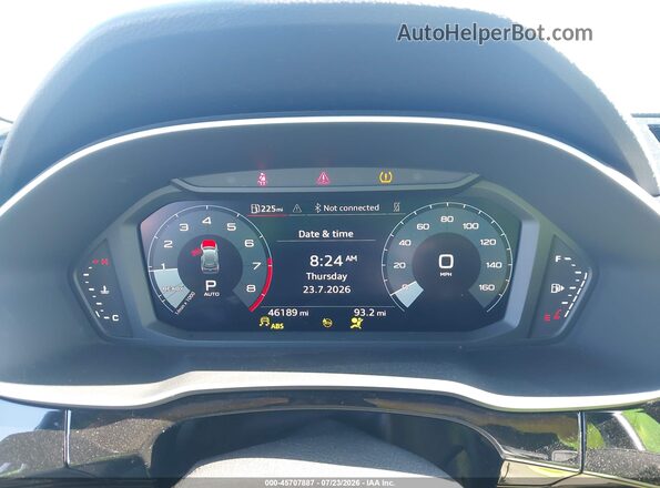 WA1DECF31R1061400 2024 AUDI Q3 White Вид задніх сидінь