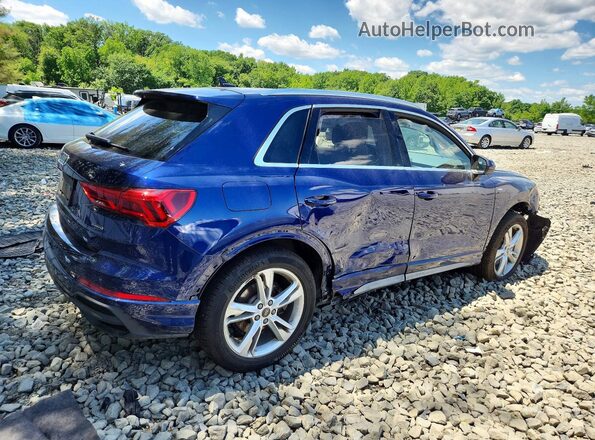 WA1DECF31R1159312 2024 AUDI Q3 Blue უკანა მარჯვენა