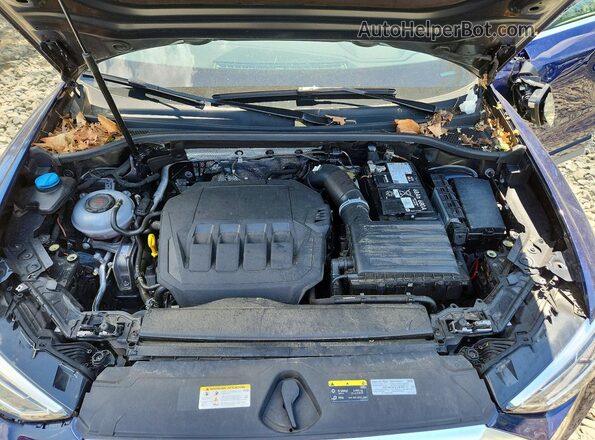 WA1DECF31R1159312 2024 AUDI Q3 Blue უკანა სალონის ხედი