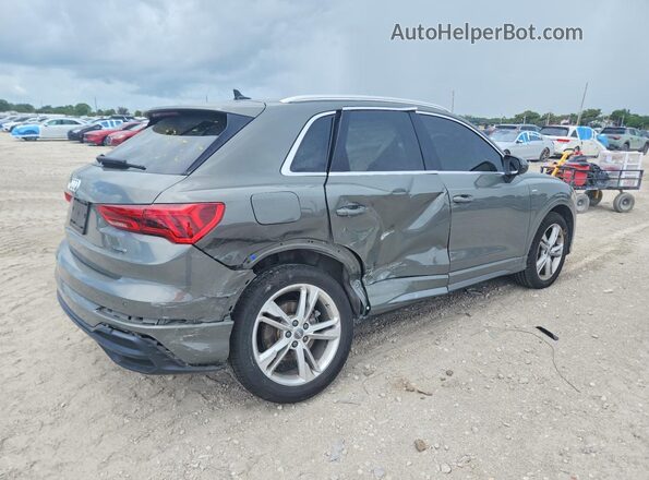 WA1DECF32L1058349 2020 AUDI Q3 Gray Trasero derecho