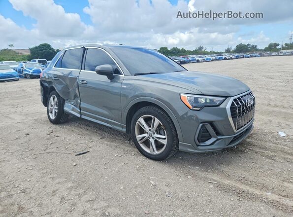 WA1DECF32L1058349 2020 AUDI Q3 Gray Delantero derecho