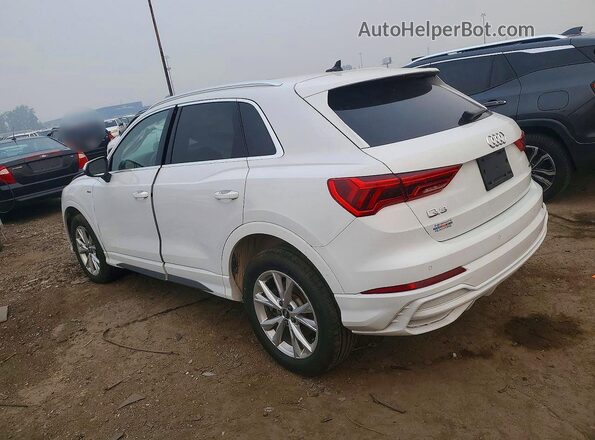 WA1DECF32M1050690 2021 AUDI Q3 White Задня ліва чверть