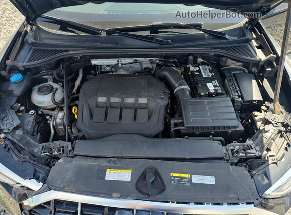 WA1DECF32P1123156 2023 AUDI Q3 Black Vista del compartimento del motor