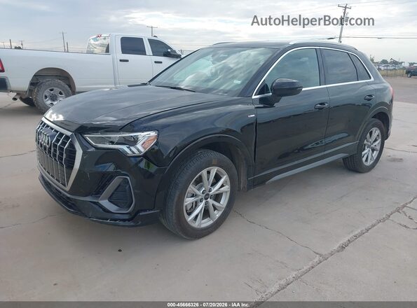 WA1DECF32S1018786 2025 AUDI Q3 Black Vista tres cuartos delantera izquierda