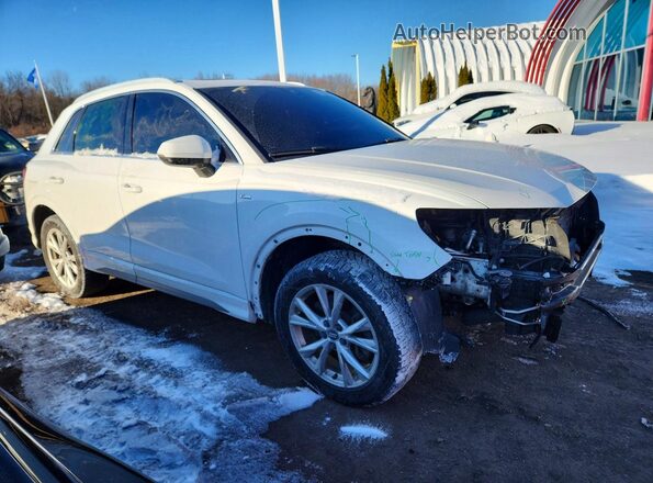 WA1DECF33M1003930 2021 AUDI Q3 White წინა მარჯვენა