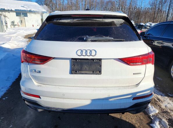 WA1DECF33M1003930 2021 AUDI Q3 White უკანა ხედი