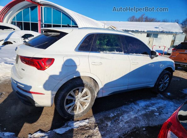 WA1DECF33M1003930 2021 AUDI Q3 White უკანა მარჯვენა