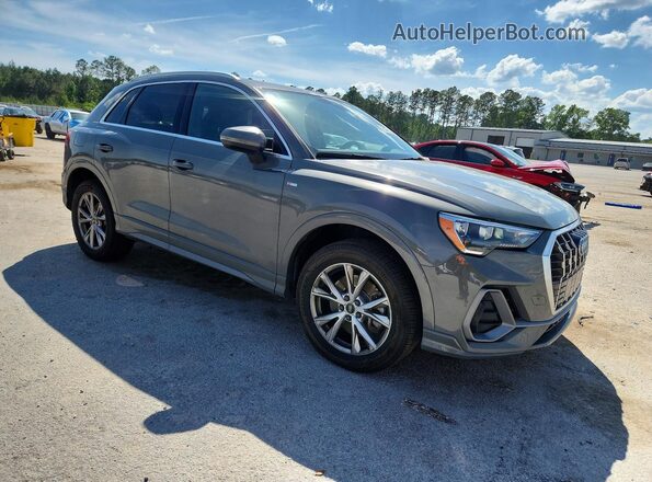 WA1DECF33N1114060 2022 AUDI Q3 Серый Передняя правая четверть