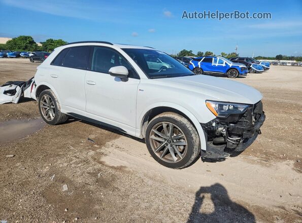 WA1DECF33N1134079 2022 AUDI Q3 Белый Передняя правая четверть