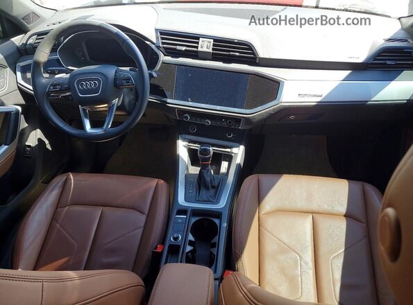 WA1DECF34M1131299 2021 AUDI Q3 Белый Вид панели приборов