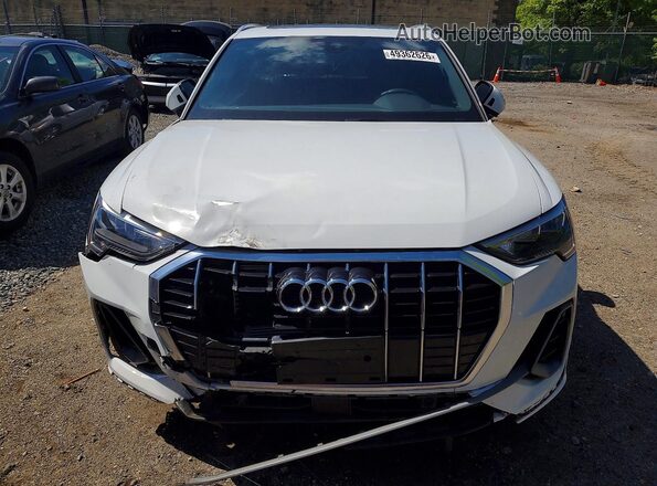 WA1DECF34M1131299 2021 AUDI Q3 Белый Вид спереди