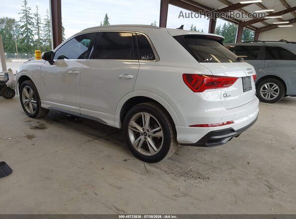 WA1DECF34N1010225 2022 AUDI Q3 Белый Задняя левая четверть
