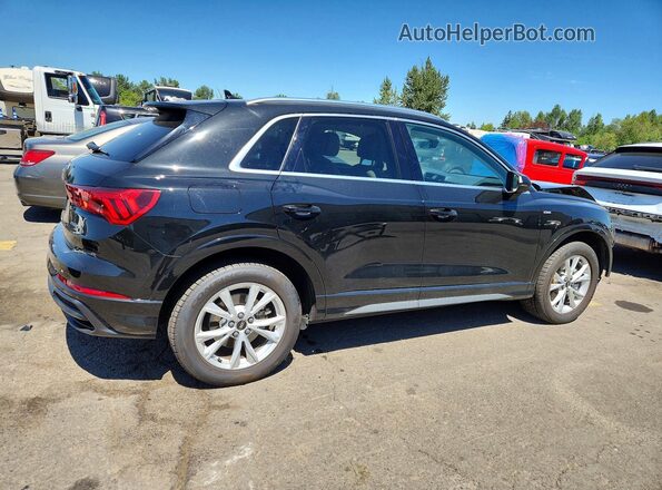 WA1DECF34N1070716 2022 AUDI Q3 Black Tył prawy