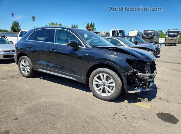 WA1DECF34N1070716 2022 AUDI Q3 Black Przód prawy