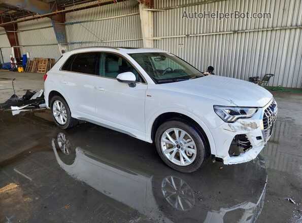 WA1DECF34S1014660 2025 AUDI Q3 White Առջևի աջ