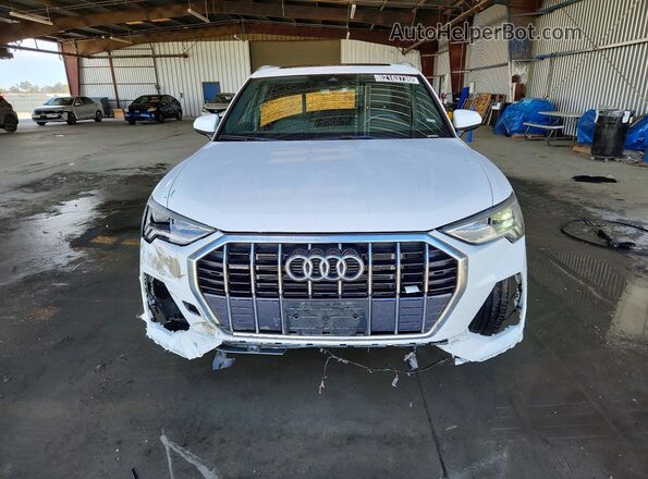 WA1DECF34S1014660 2025 AUDI Q3 White Դիմացի տեսք
