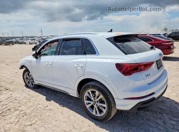 WA1DECF35P1118906 2023 AUDI Q3 White უკანა მარცხენა