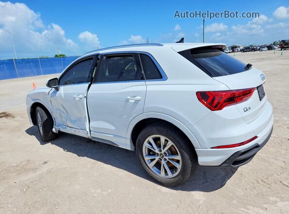 WA1DECF35R1117113 2024 AUDI Q3 White Trasero izquierdo