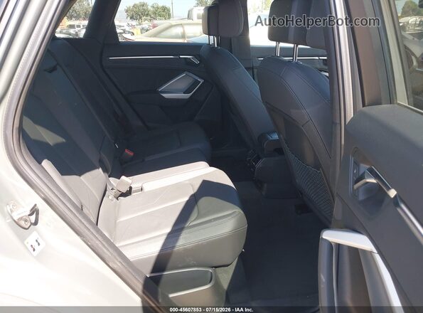 WA1DECF35R1123767 2024 AUDI Q3 Gray VIN sticker view