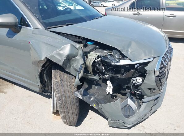 WA1DECF35R1123767 2024 AUDI Q3 Gray Front view