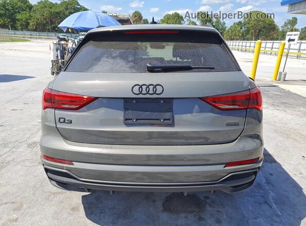 WA1DECF35S1098570 2025 AUDI Q3 Gray Widok z tyłu