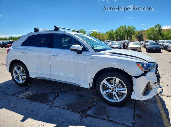 WA1DECF36N1145366 2022 AUDI Q3 White Առջևի աջ