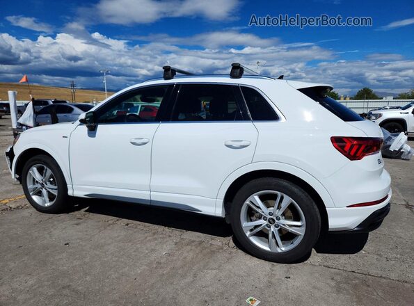 WA1DECF36N1145366 2022 AUDI Q3 White Հետևի ձախ