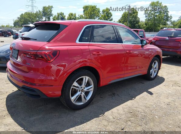 WA1DECF36R1107576 2024 AUDI Q3 Red Задня права чверть
