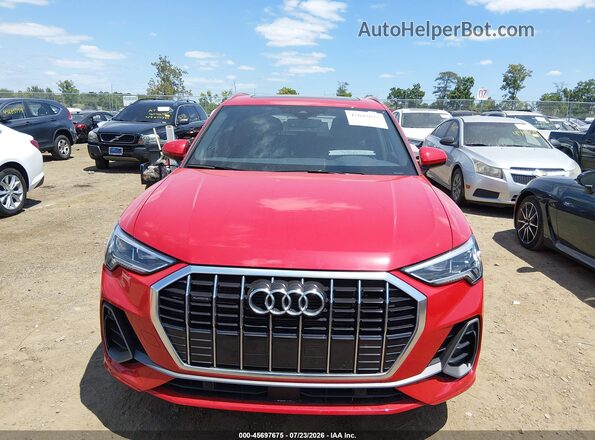 WA1DECF36R1107576 2024 AUDI Q3 Red Вид спереду