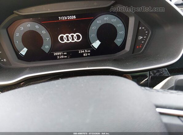 WA1DECF36R1107576 2024 AUDI Q3 Red Вид задніх сидінь