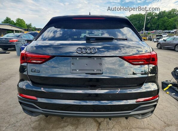 WA1DECF36S1054738 2025 AUDI Q3 Black Rear view