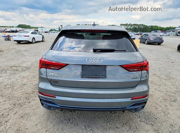 WA1DECF37M1020469 2021 AUDI Q3 Gray Вид ззаду