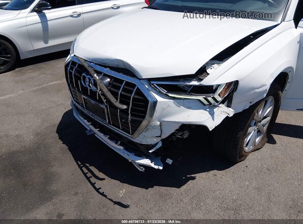 WA1DECF37R1021290 2024 AUDI Q3 White წინა ხედი