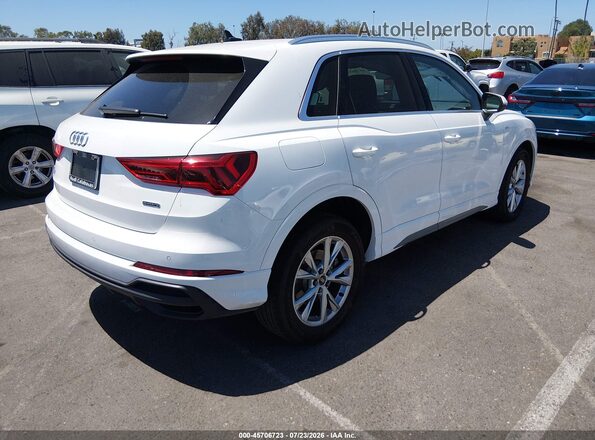 WA1DECF37R1021290 2024 AUDI Q3 White უკანა მარჯვენა