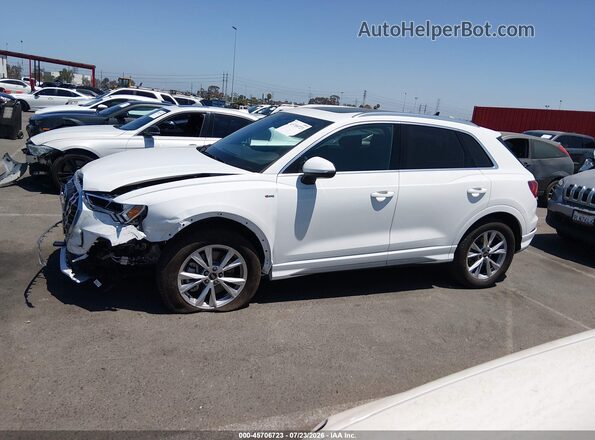WA1DECF37R1021290 2024 AUDI Q3 White სალონის 360-გრადუსიანი ხედი
