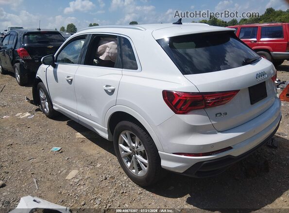 WA1DECF37S1029931 2025 AUDI Q3 White Trasero izquierdo