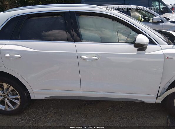 WA1DECF37S1029931 2025 AUDI Q3 White Vista interior de 360 grados