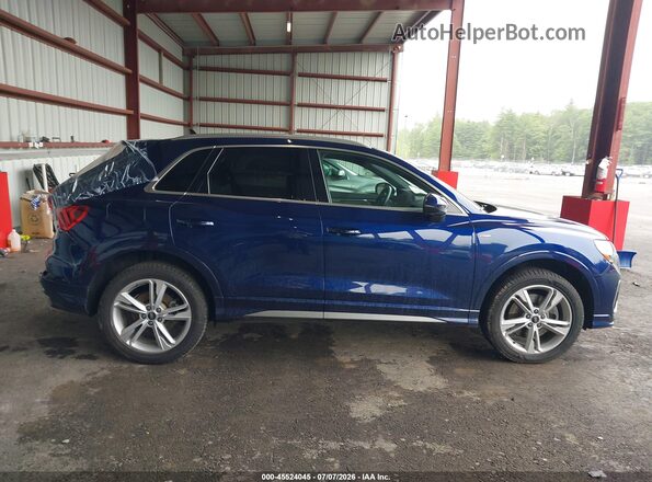 WA1DECF38M1056123 2021 AUDI Q3 Blue Vista interior trasera